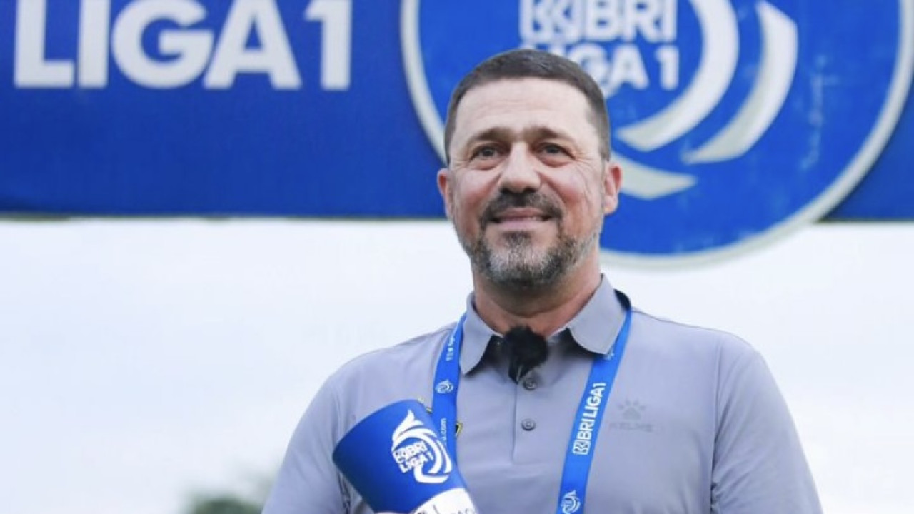 Potret Pelatih Persik Kediri Marcelo Rospide. (Foto: Persik Kediri/jatimnow.com)