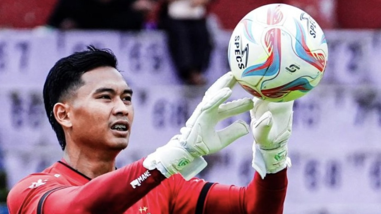 Kiper Persik Kediri Dikri Yusron. (Foto: Persik Kediri/jatimnow.com)