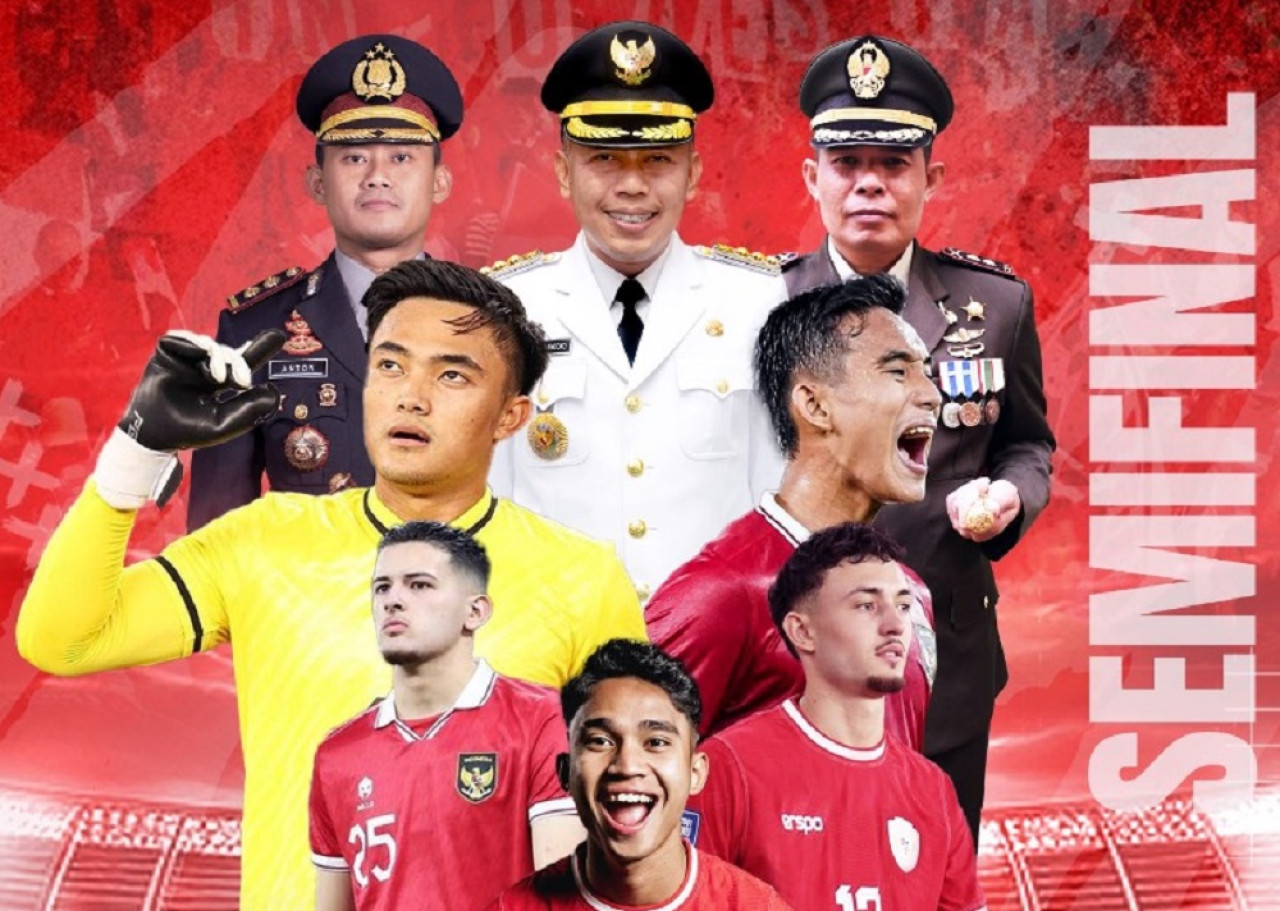 Kapolres Ponorogo Ajak Warga Nobar Indonesia Vs Uzbekistan