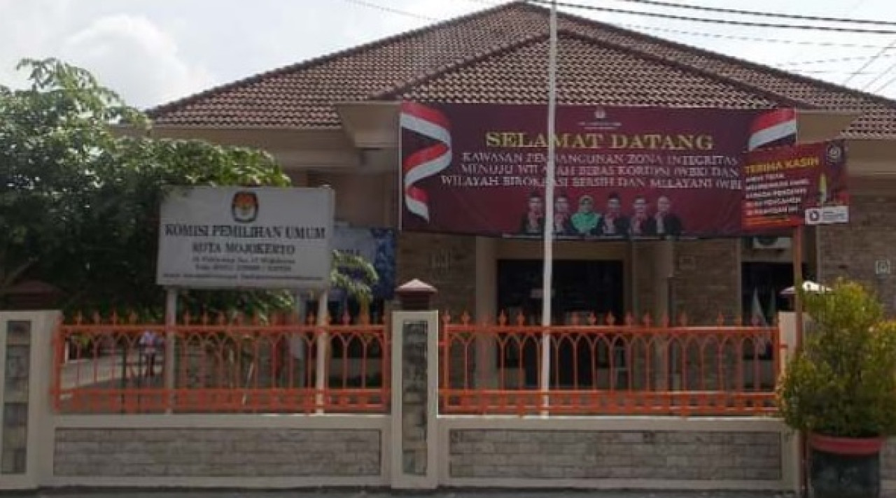 Kantor KPU Kota Mojokerto. (Foto: dok. jatimnow.com)