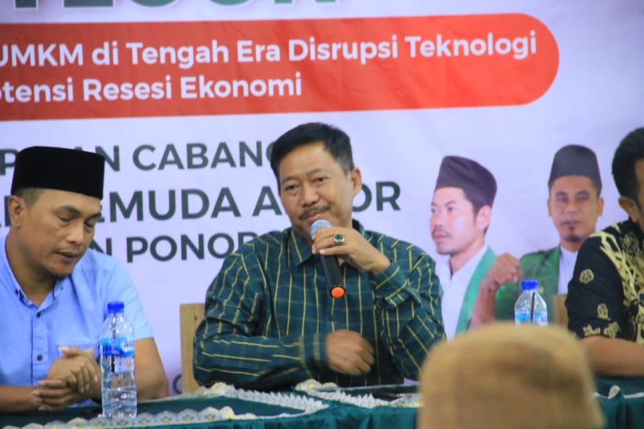 Sekretaris DPC PKB Ponorogo, Dwi Agus Prayitno. (Foto: Ahmad Fauzani/jatimnow.com)