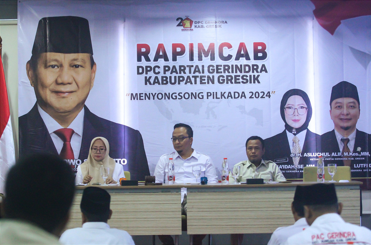 Arus Bawah Gerindra Kian Deras Dukung Dokter Alif Maju di Pilbup Gresik