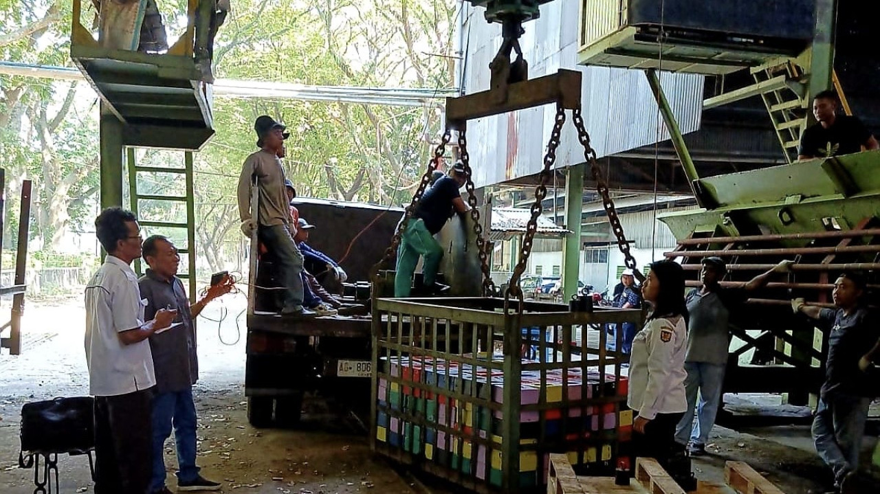 Tera ulang pabrik gula. (Foto: Humas Pemkot Kediri/jatimnow.com)