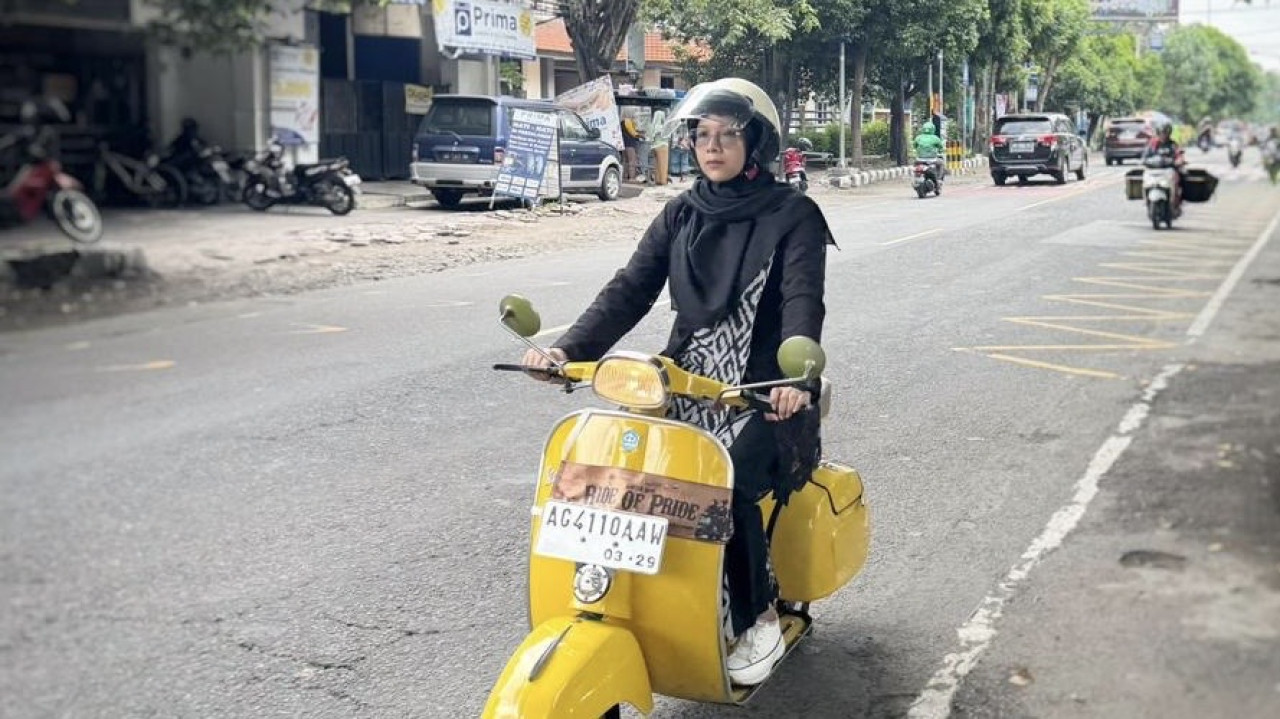 Potret Himatul Aliyah kader Muslimat dan Fatayat NU Kota Kediri. (dok pribadi Himatul Aliyah)