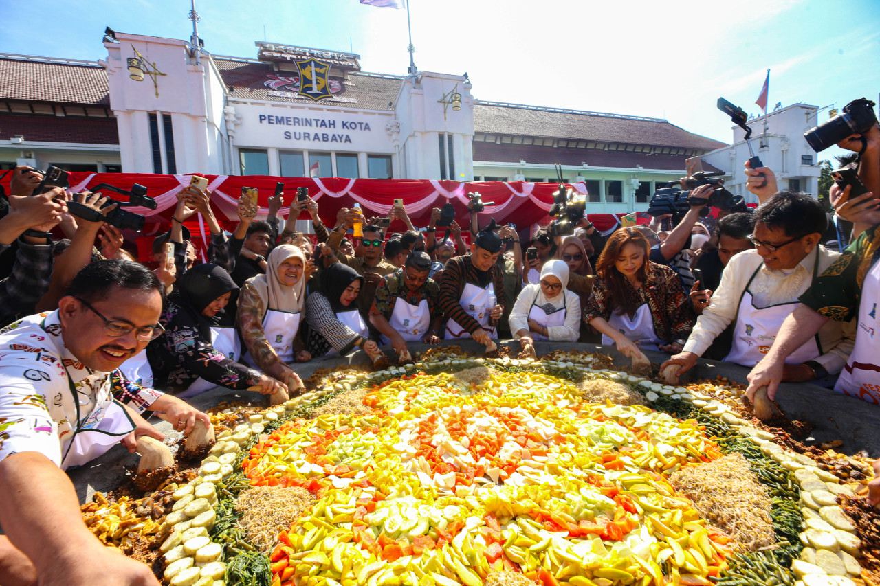 Festival Rujak Uleg. (Foto: dok.jatimnow.com)