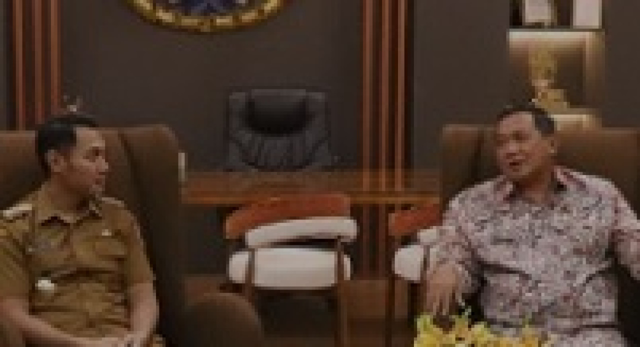 Pertemuan Kepala BNN Jatim, Brigjen. Pol. Drs. Mohamad Aris Purnomo, dengan Bupati Tuban, Aditya Halindra Faridzky, SE., di rumah dinas. (Foto: Humas Pemkab Tuban for jatimnow.com)