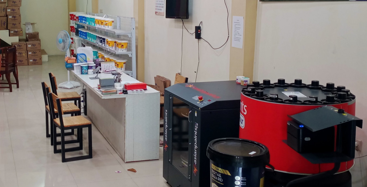 Lokasi pencurian uang tunai Rp2,9 juta dan tablet Samsung di ruko Al Maahira 2, Jalan Cengger Ayam, Kota Malang. (Foto: Gerhana/jatimnow.com)