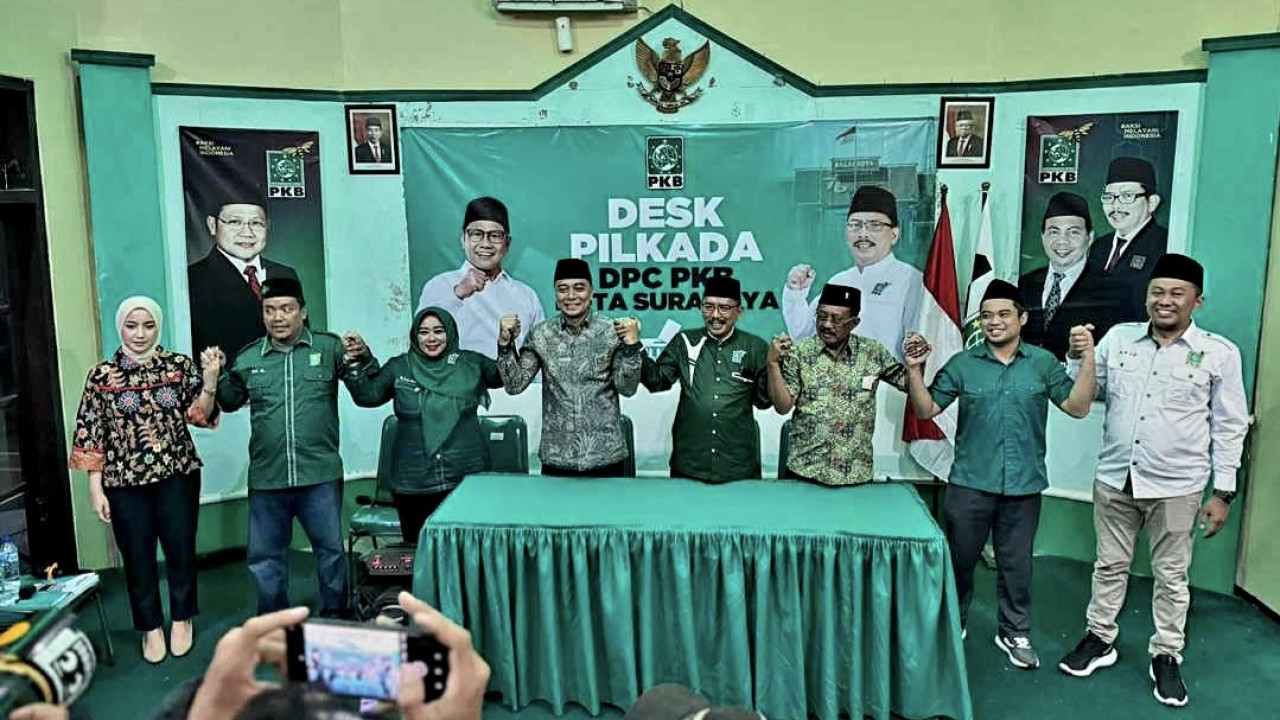 Eri-Armuji Daftar ke PKB untuk Pilwali Surabaya 2024