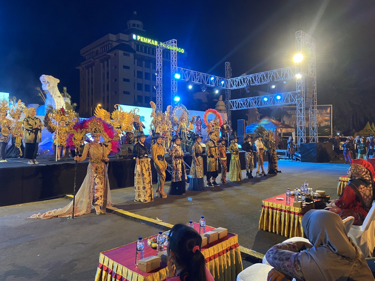 Ponorogo Creative Festival digelar di depan Alun-Alun Ponorogo. (Foto: Ahmad Fauzani/jatimnow.com)