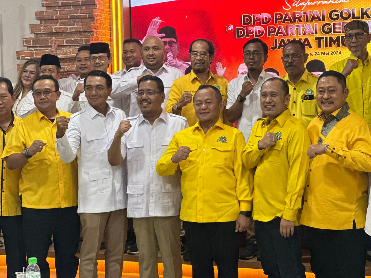 Golkar Jatim Temui Gerindra, Jajaki Peluang Bayu Airlangga di Pilwali Surabaya