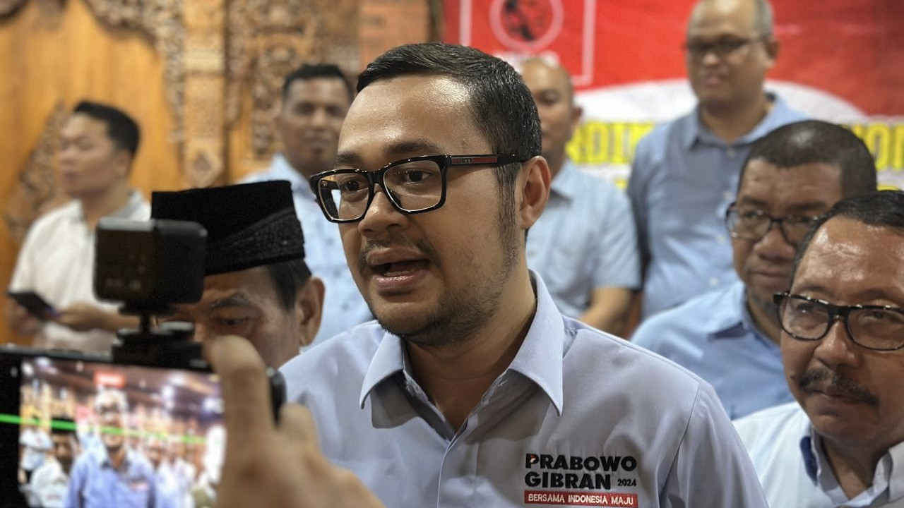 Bayu Airlangga, poros baru di Pilwali Surabaya 2024 (foto: Azmil for jatimnow.com)