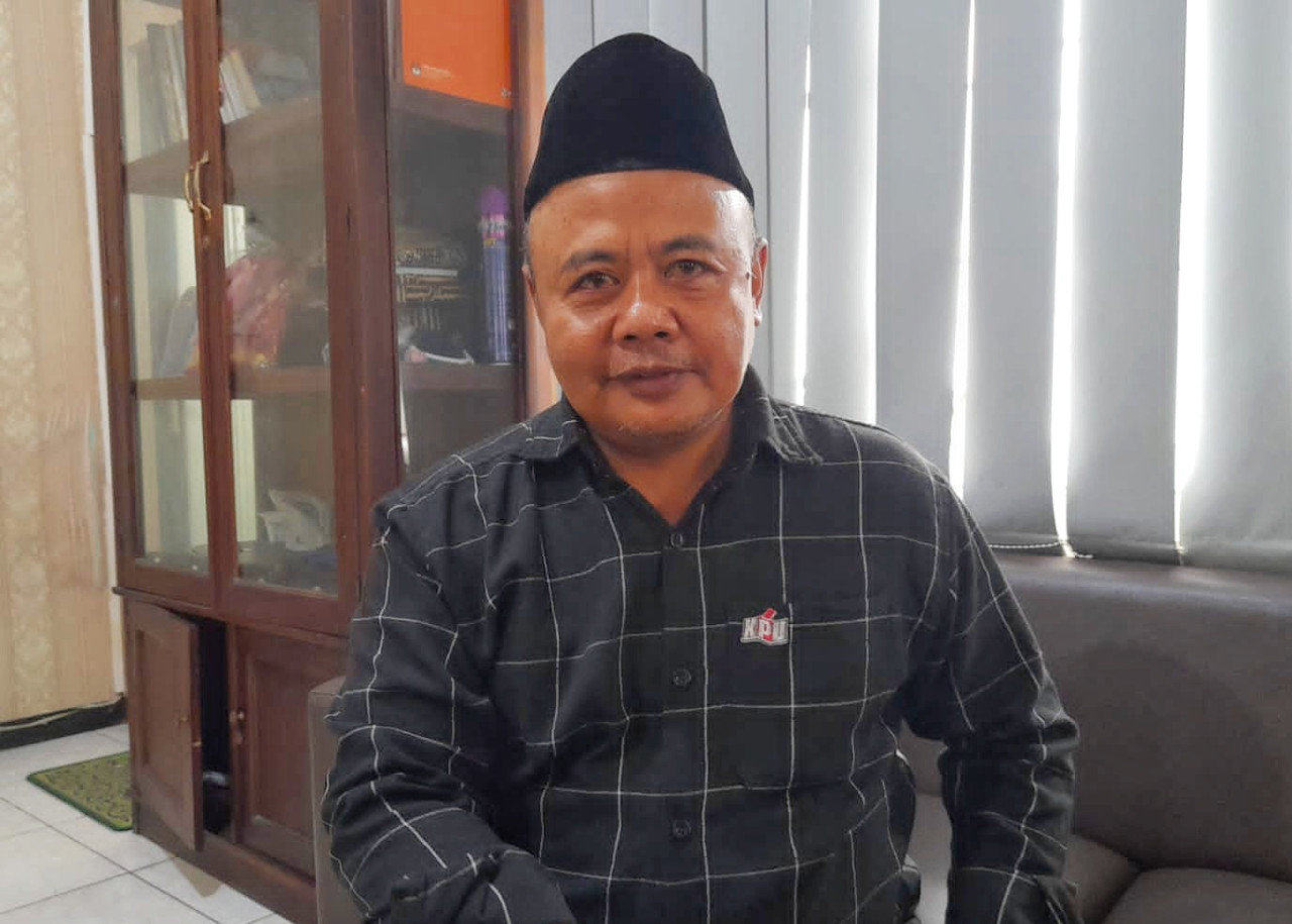 Ketua Komisi Pemilihan Umum (KPU) Sidoarjo M Iskak. (Foto: Ahaddiini HM/jatimnow.com)