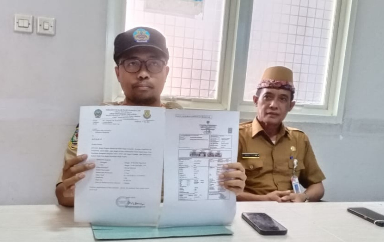 Kepala Dinas Pendidikan Bangkalan, M Yakub. (Foto: Fathor Rahman/jatimnow.com)