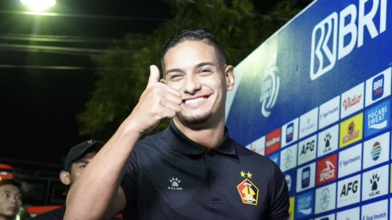 Potret pemain Persik Kediri Renan Silva. (Foto: Persik Kediri/jatimnow.com)