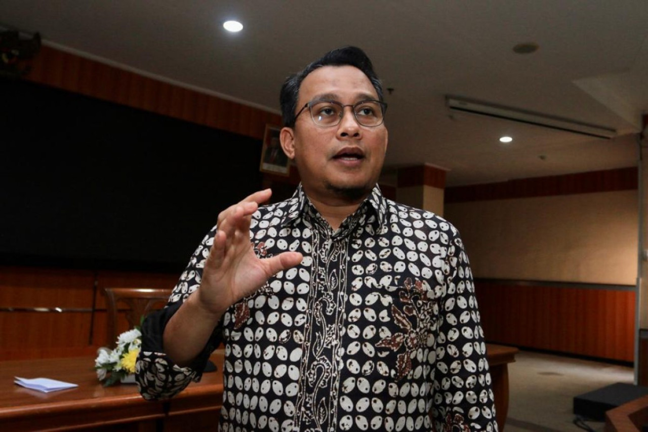 Kabag Pemberitaan KPK Ali Fikri (foto: Ni'am Kurniawan/jatimnow.com)