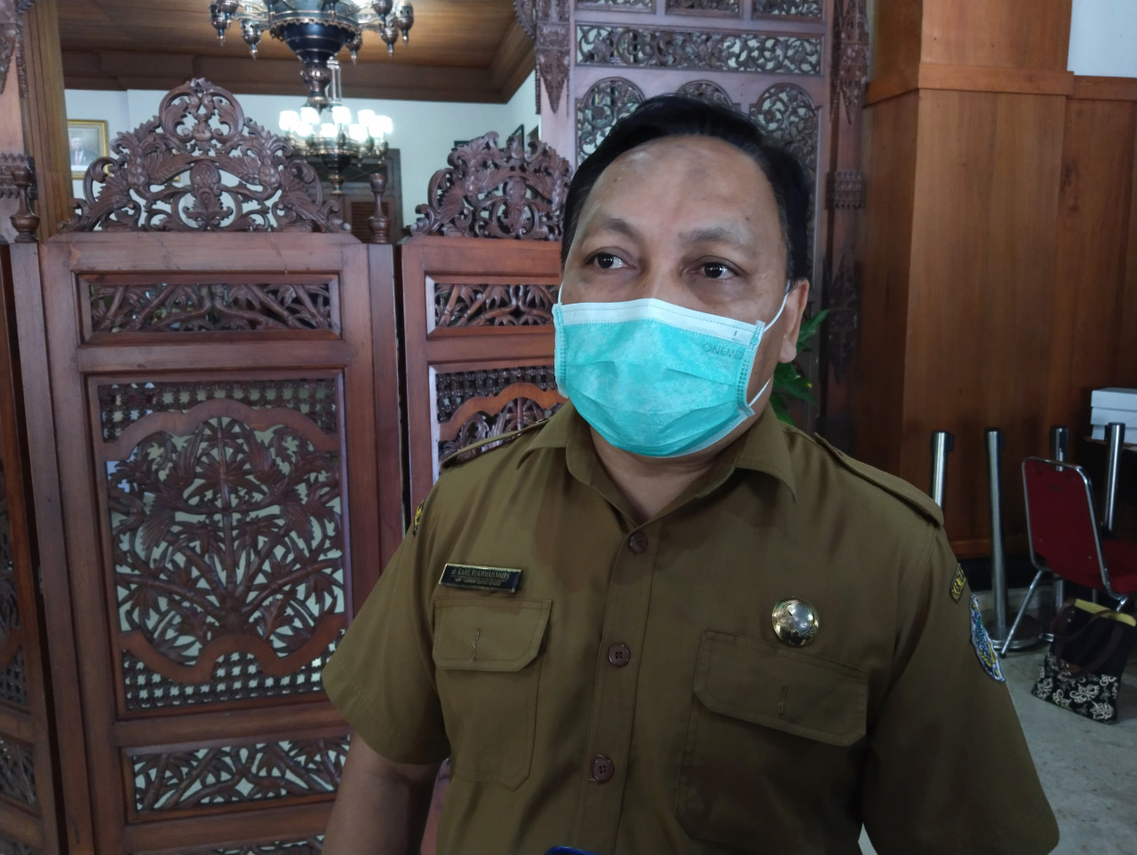 Kepala Dinas Kesehatan Tulungagung, dr Kasil Rohmat. (Foto: Bramanta Pamungkas/jatimnow.com)
