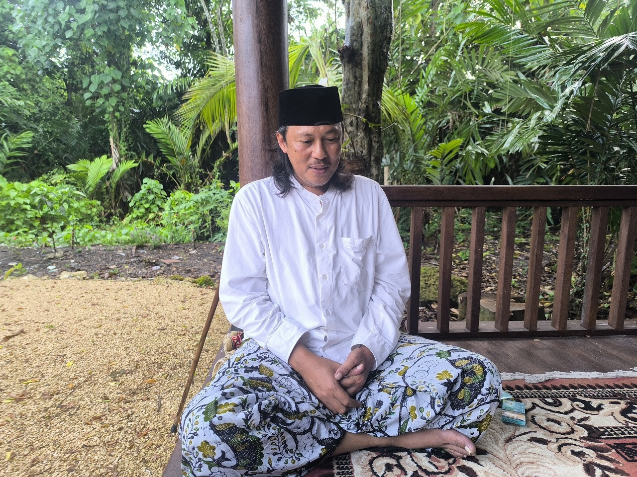 Ketua MUI Bangkalan, KH Makki Nasir. (Foto: fathor Rahman/jatimnow.com)