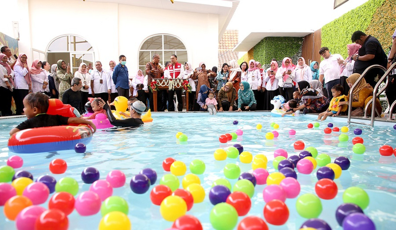 Tirta Bunda yang berada di Jalan Tambaksari No 11 A kompleks Kantor PKK Kota Surabaya. (Foto: Humas Pemkot Surabaya)