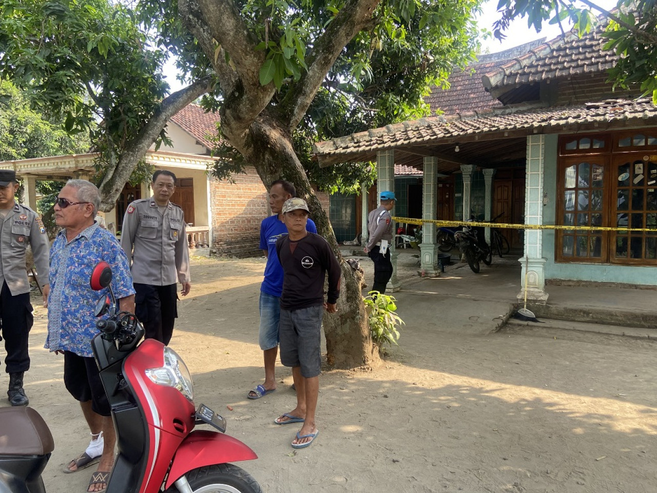 Lokasi mercon meledak di Ponorogo. (Foto: Ahmad Fauzani/jatimnow.com)