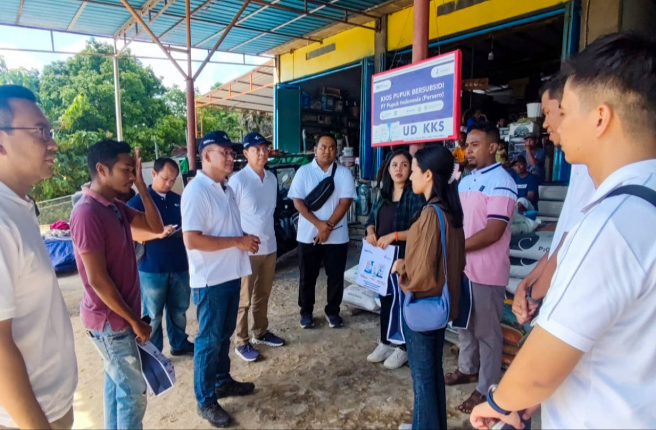 Petrokimia Gresik bareng Pupuk Indonesia Sosialisasikan Alokasi Pupuk Bersubsidi
