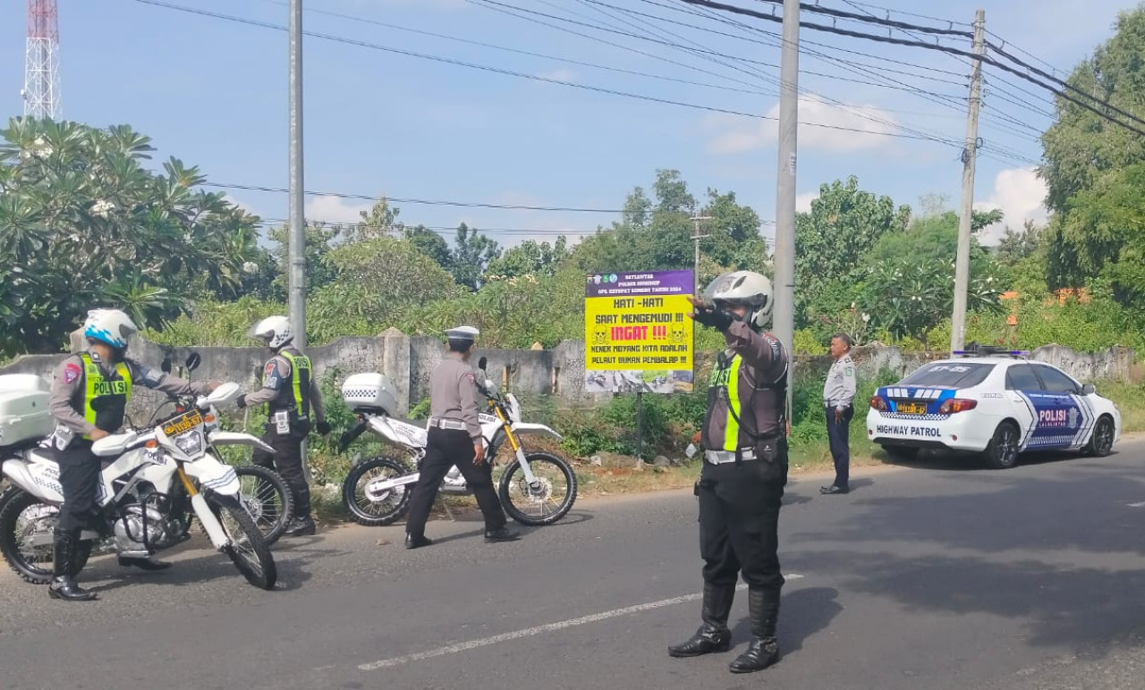 3 Titik Rawan Kecelakaan di Sumenep, Polisi Pasang Peringatan Khusus
