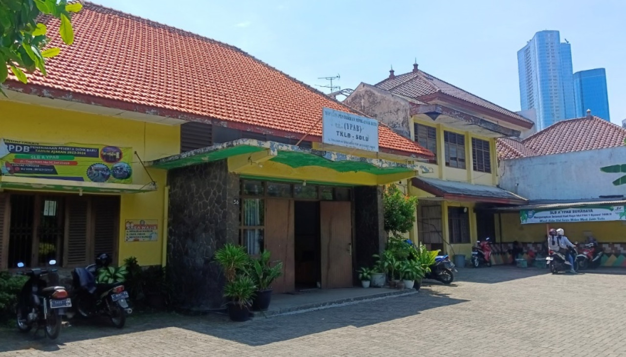 Sekolah Dasar Luar Biasa (SDLB) Yayasan Pendidikan Anak-anak Buta (YPAB) Surabaya (Foto-foto: Misbahul Munir/jatimnow.com)