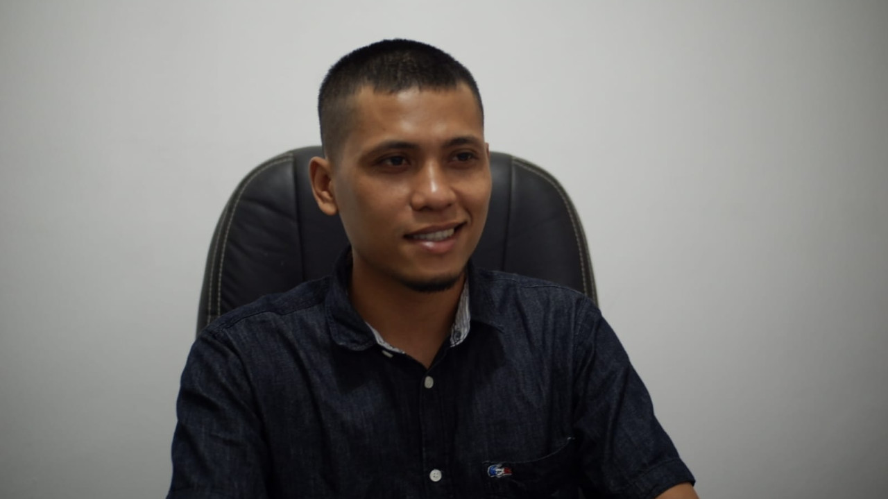 Kordiv Teknis KPU Tulungagung, Jantur Noga. (Foto: Bramanta Pamungkas/jatimnow.com)