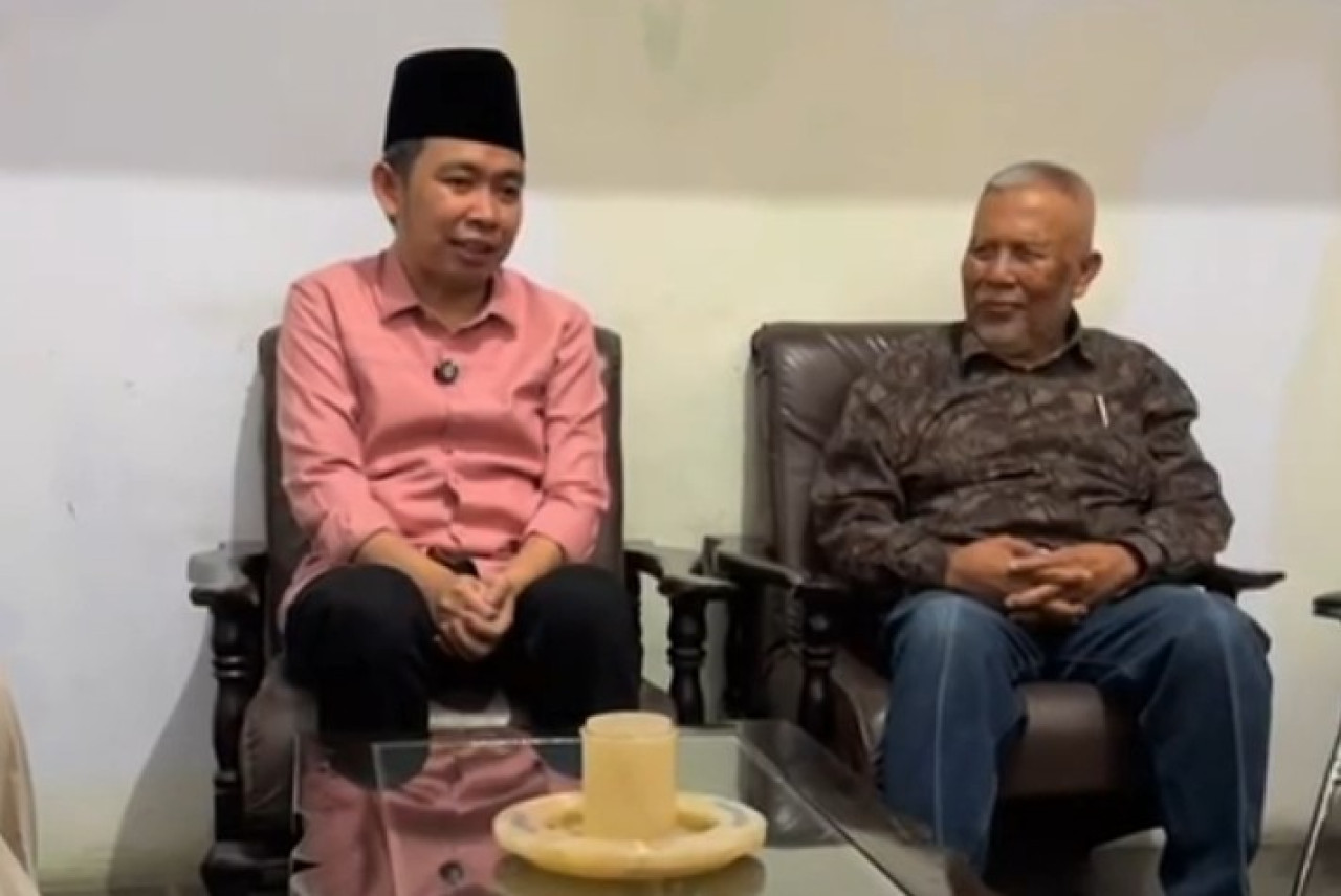 Pertemuan Gus Fawait dengan Ketua Pepabri Jember Supandi. (Foto: Khus for jatimnow.com)