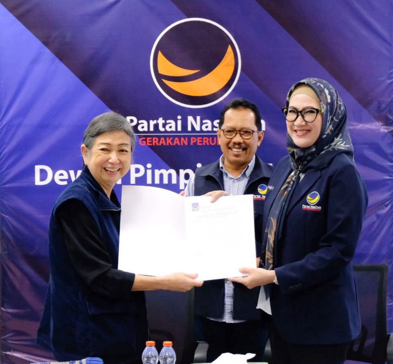 Lita Machfud Arifin ditunjuk menjadi Ketua DPD Partai NasDem Surabaya. (Foto: Humas NasDem Surabaya)