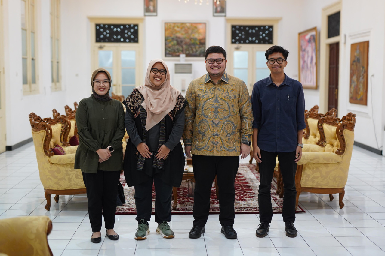 Mas Dhito bertemu PSPK. (Foto: Humas Pemkab Kediri/jatimnow.com)