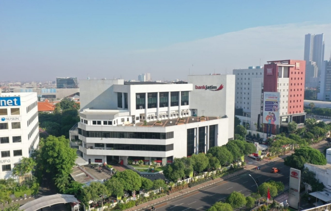 Kantor Bank Jatim Surabaya. (Foto: Humas Bank Jatim)