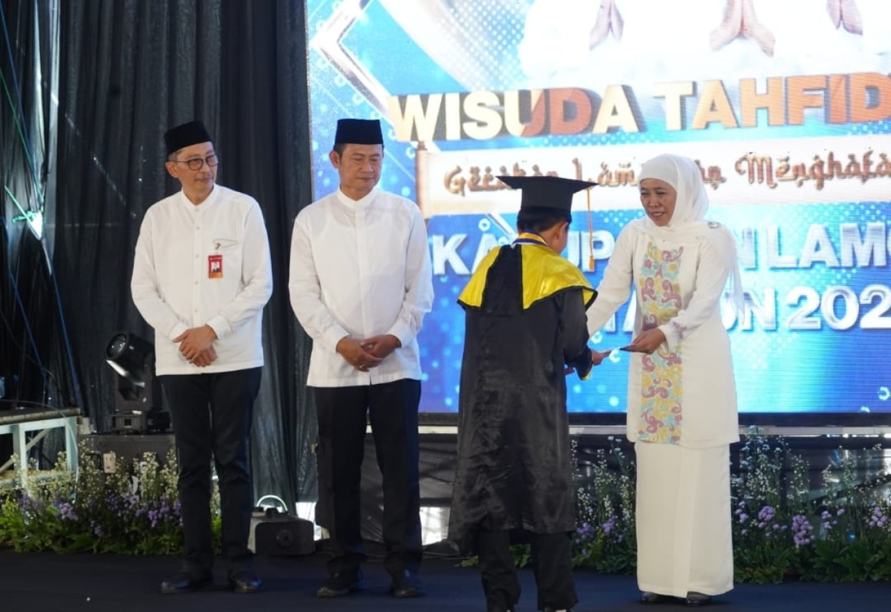 Saat Bank Jatim Gelontor Tabungan 39 Santri Tahfidz Alquran di Lamongan