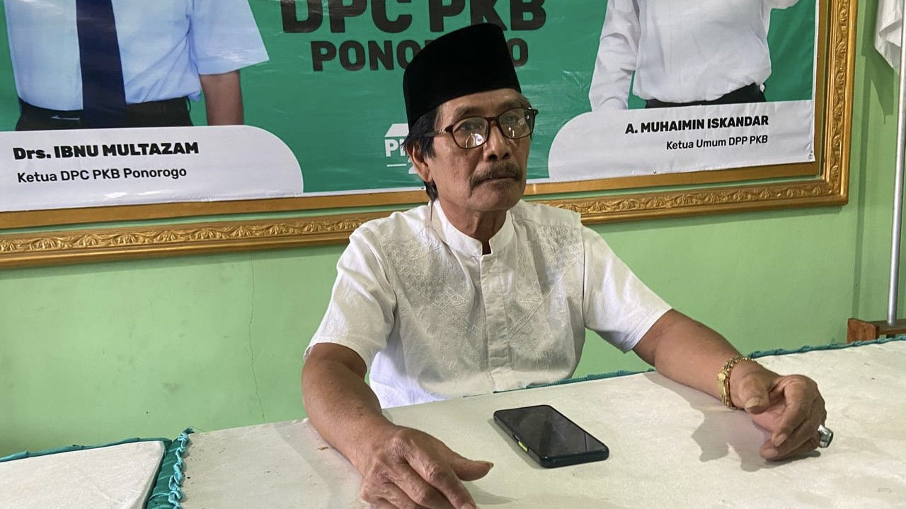 Sekretaris Dewan Syuro PKB Ponorogo, K. Sukamdi Ary (Foto: Ahmad Fauzani/jatimnow.com)