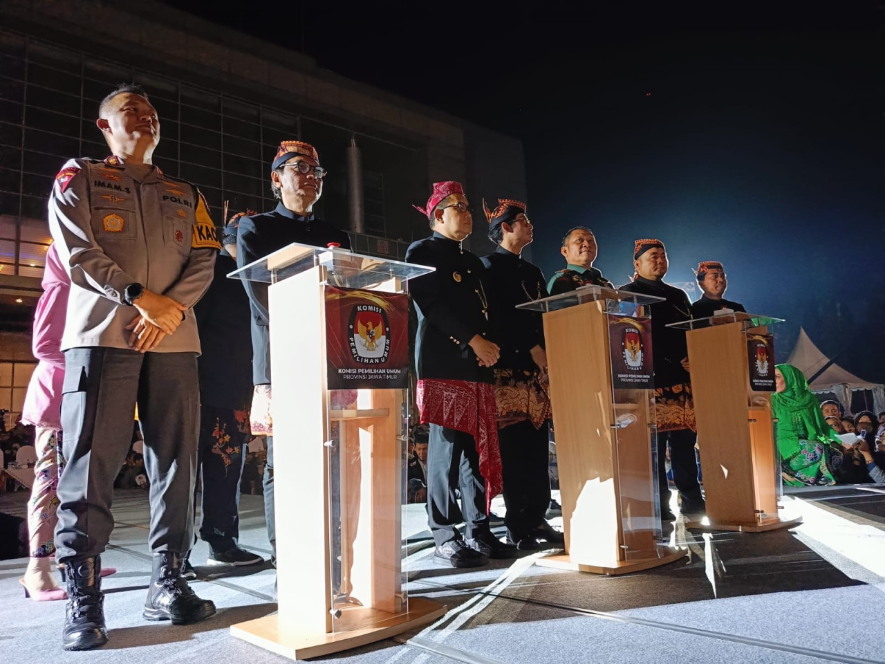 Peluncuran Pilgub Jatim 2024. (Foto: KPU Jatim/jatimnow.com)