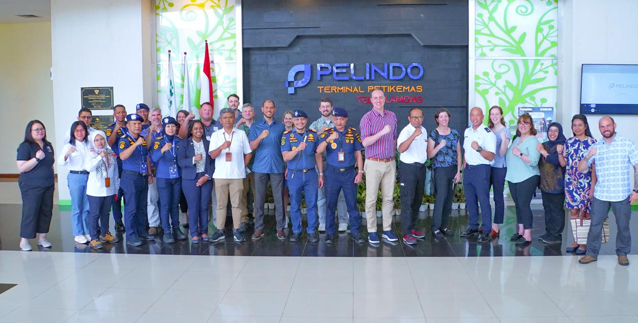 Port Visit Implementasi ISPS Code di TTL, Kemenhub Gandeng US Embassy dan Coast Guard