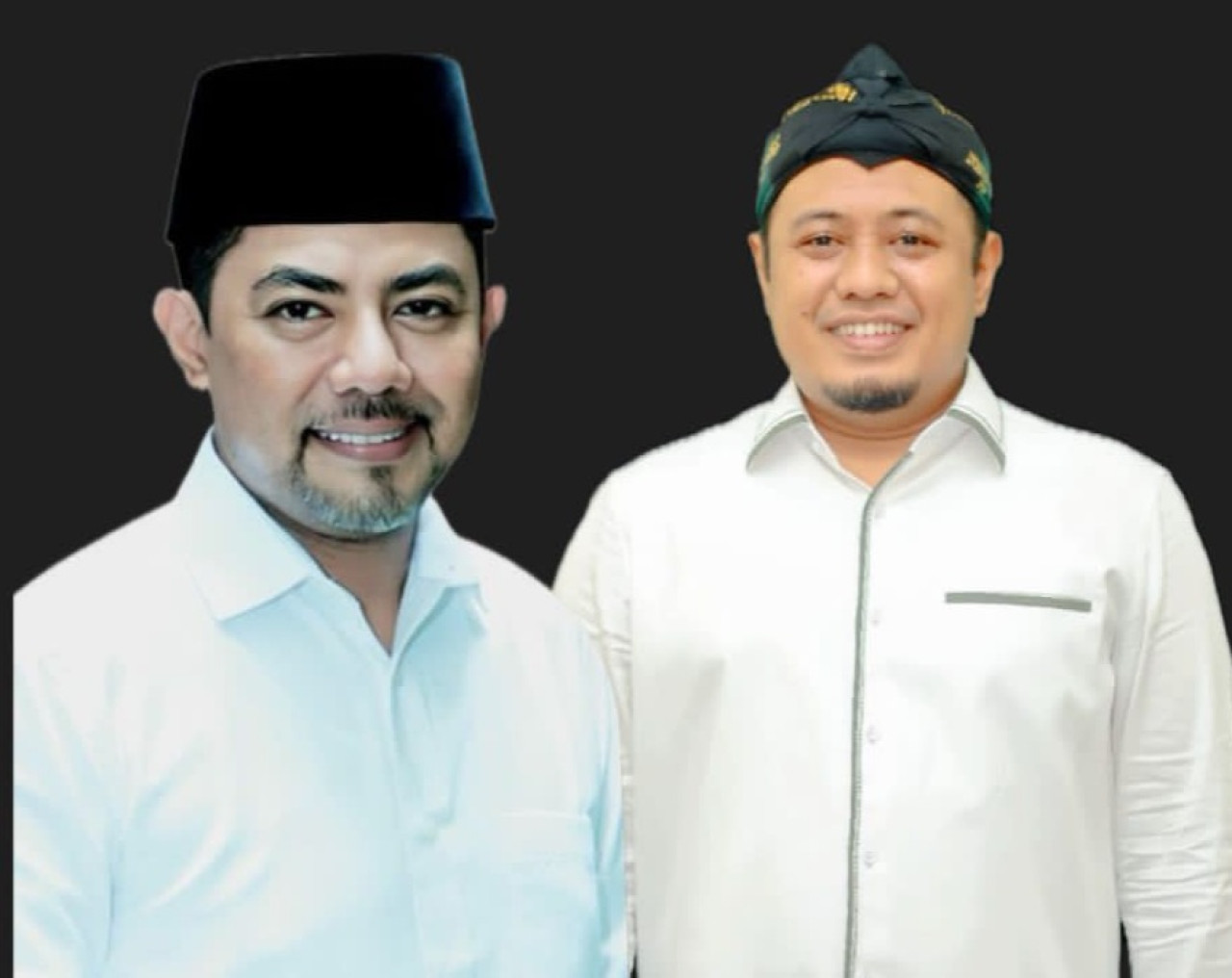 Calon Bupati dan wakil Bupati Probolinggo, Gus Haris dan Ra fahmi (Foto: Babul for jatimnow.com)