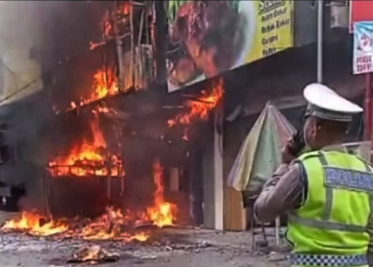 Kesaksian Satpam dalam Kebakaran KCP BRI Bangil Pasuruan, Polisi Cari Penyebab
