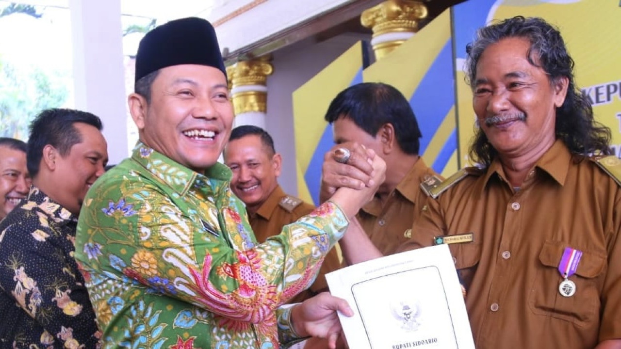 Pesan Plt Bupati Sidoarjo untuk 242 Kades usai Jabatan Resmi Diperpanjang