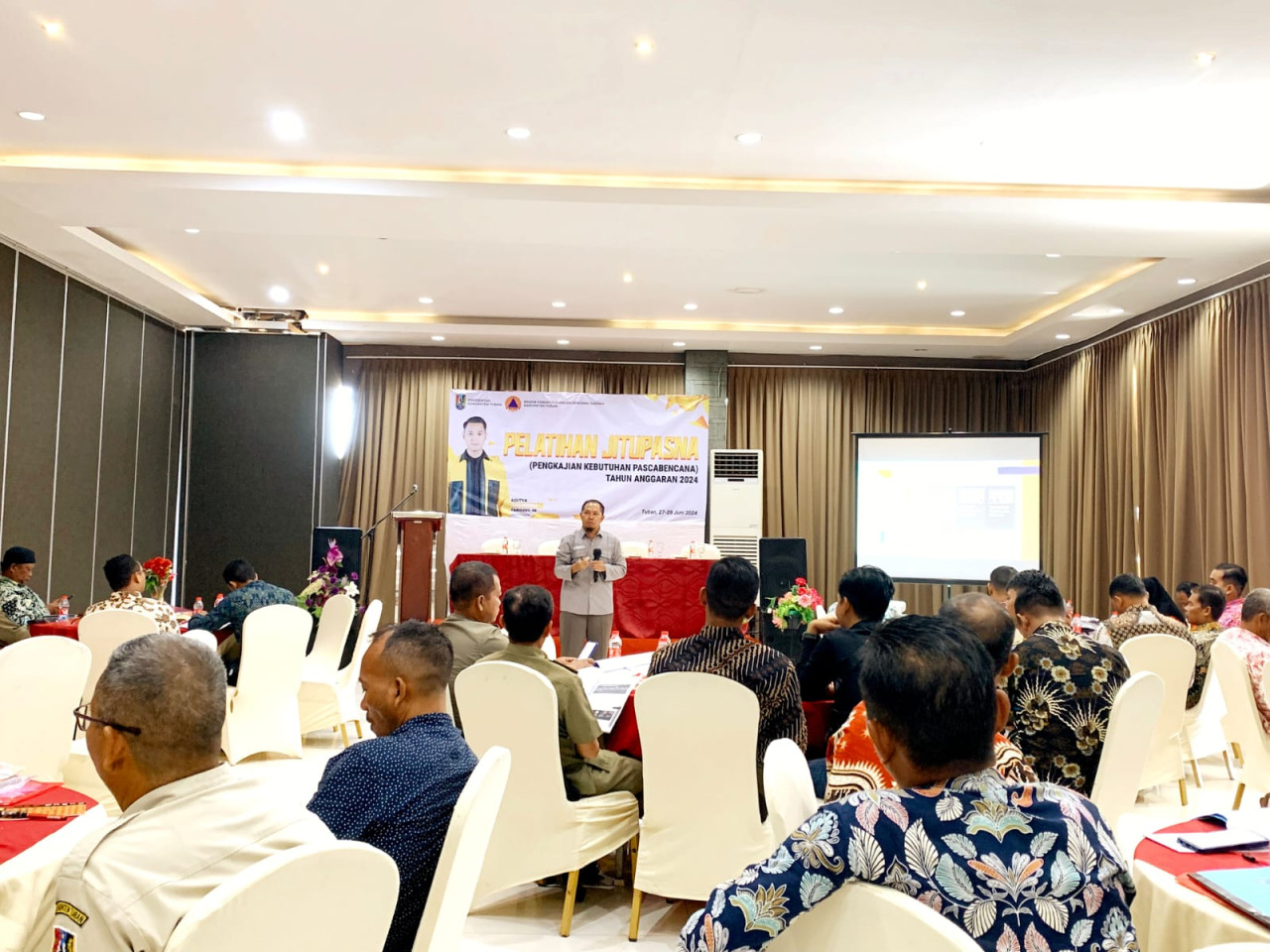 BPBD Tuban Gelar Pelatihan Jitupasna, Langkah Cepat Pascabencana