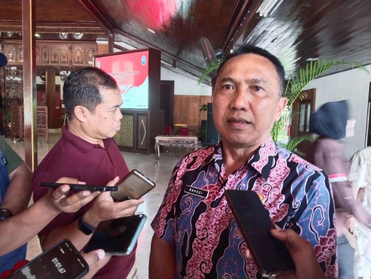 Kepala Dinas Pendidikan Kabupaten Tulungagung, Rahardian Puspita Bintara. (Foto: Bramanta Pamungkas/jatimnow.com).