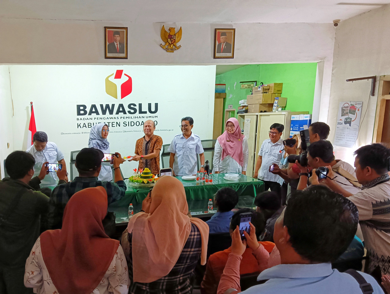 Bawaslu Sidoarjo Launching Posko Kawal Hak Pilih, Terima Aduan Warga 24 Jam