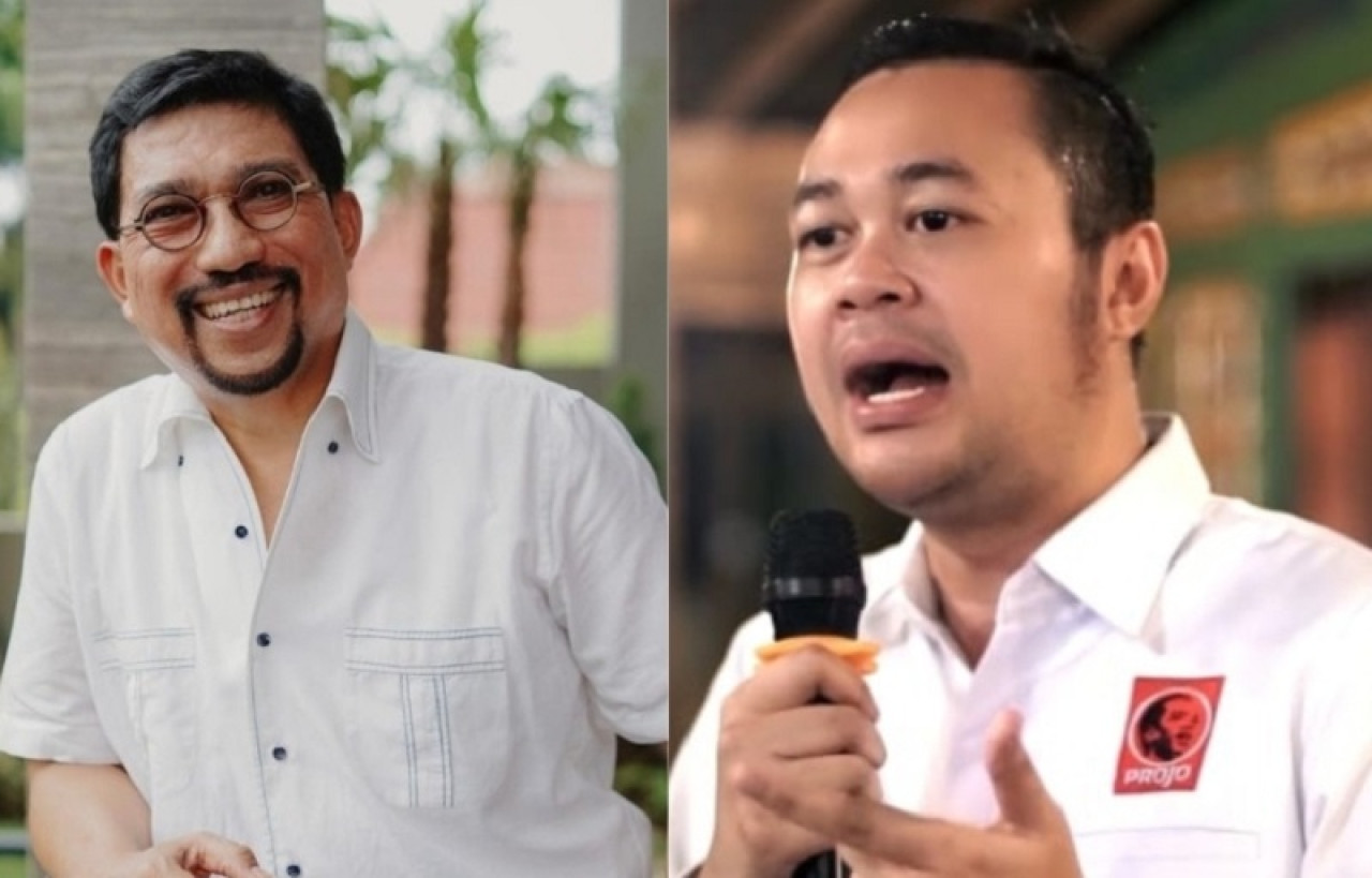 Machfud Arifin dan Bayu Airlangga. (Foto: dok. jatimnow.com)