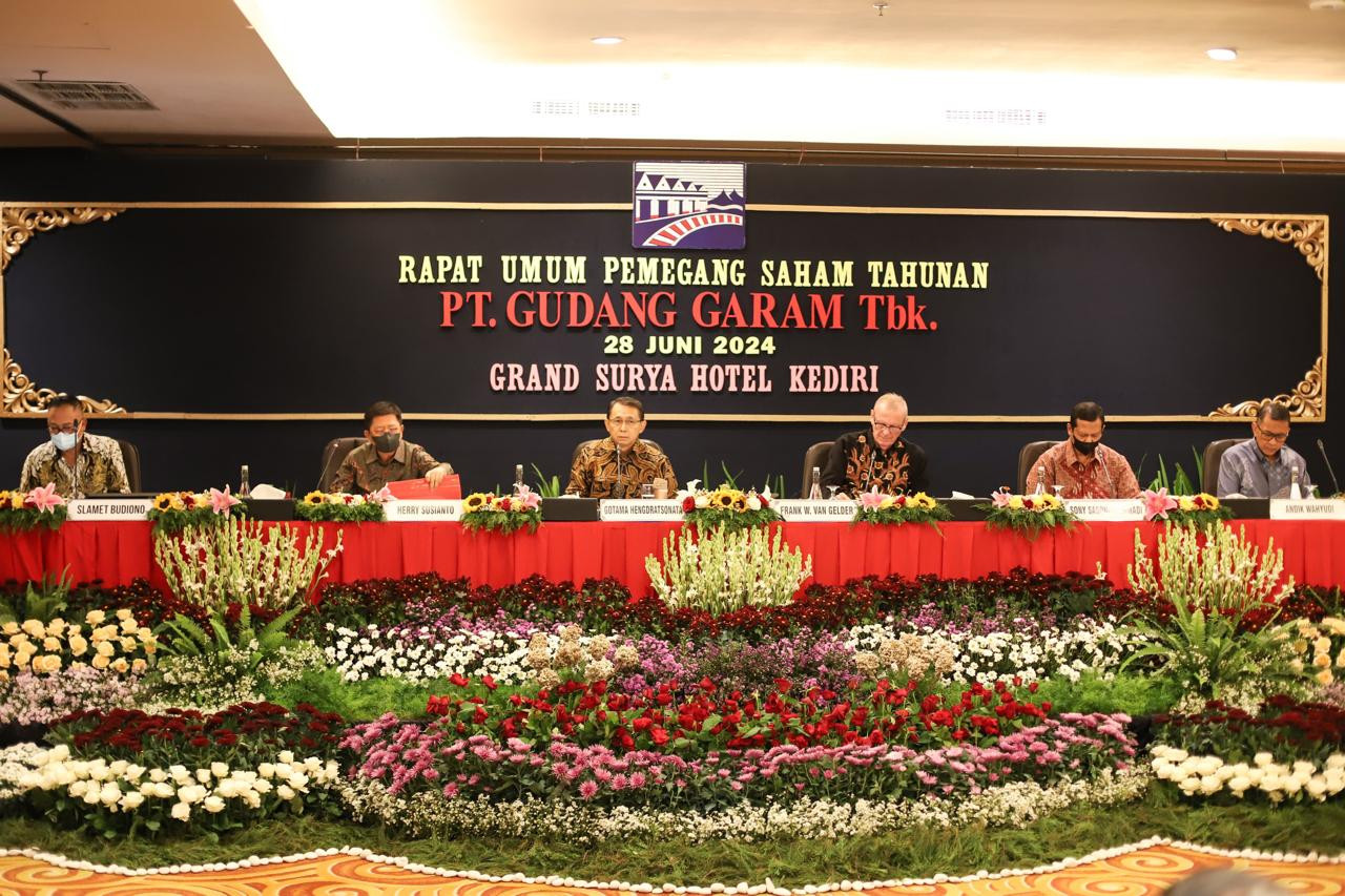 RUPS Tahunan Gudang Garam. (Foto: GG/jatimnow.com)