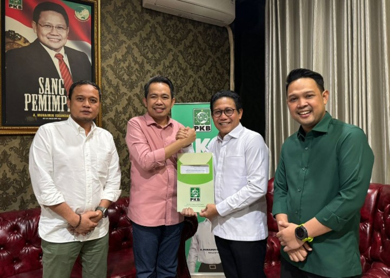 Gus Fawait saat menerima rekom dari PKB. (Foto: Khus for jatimnow.com)