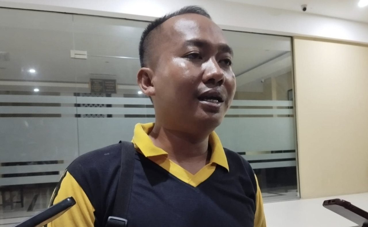 Beni Widarman, suami SR. (Foto: Fathor Rahman/jatimnow.com)