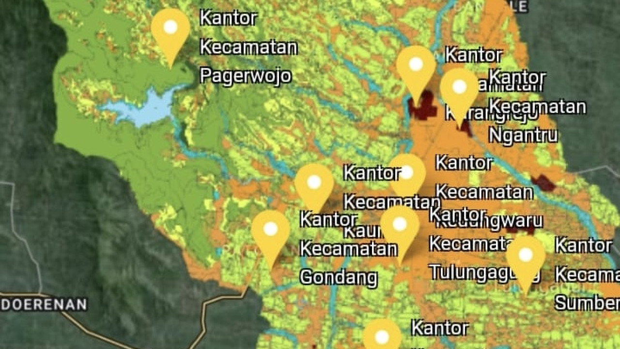 Penampakan aplikasi SI-TRUST. (Foto: Bramanta Pamungkas/jatimnow.com)