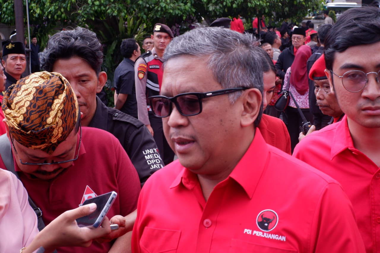 Sekjen PDIP, Hasto Kristiyanto. (Foto: Bramanta Pamungkas/jatimnow.com)