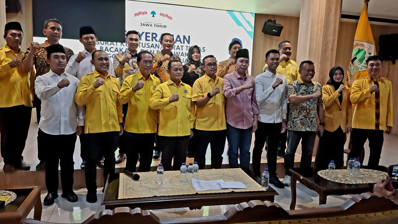 Daftar Bakal Calon Kepala Daerah 2024 yang Terima Rekom dari Golkar Jatim