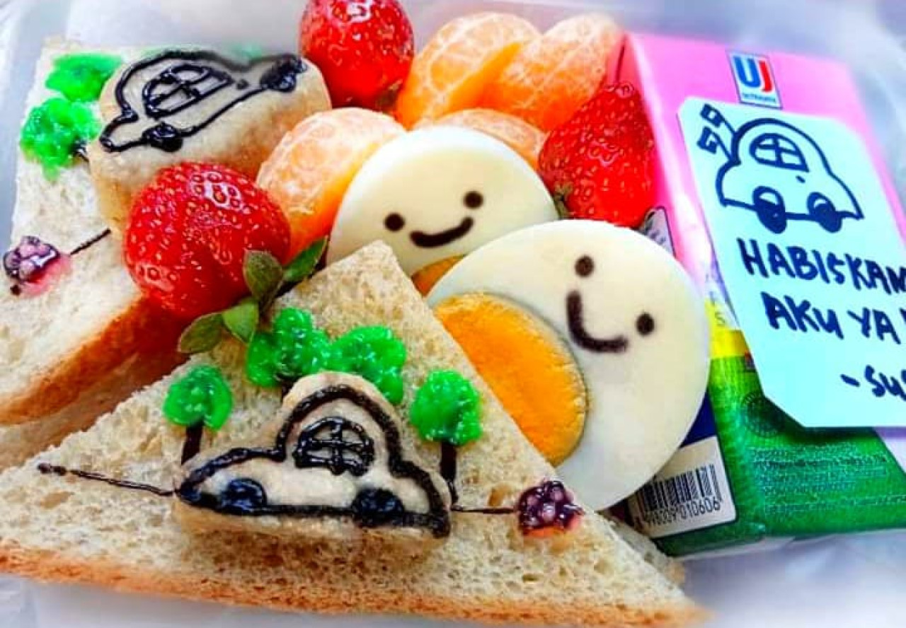 Tips Menyiapkan Bekal Anak Sekolah, Sehat dan Super Lucu