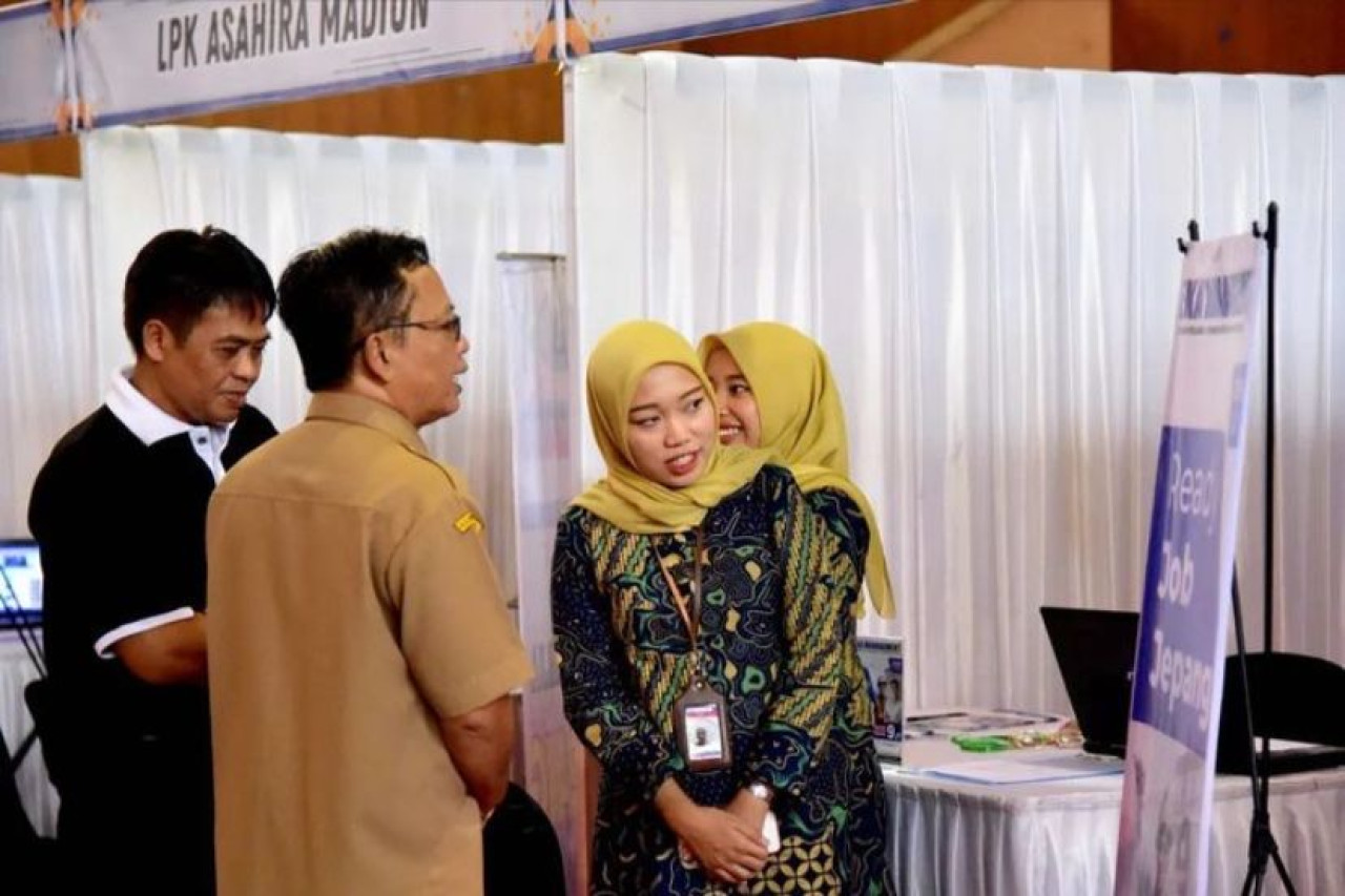 Pacitan Job Fair 2024. (Foto: Ahmad Fauzani/jatimnow.com)